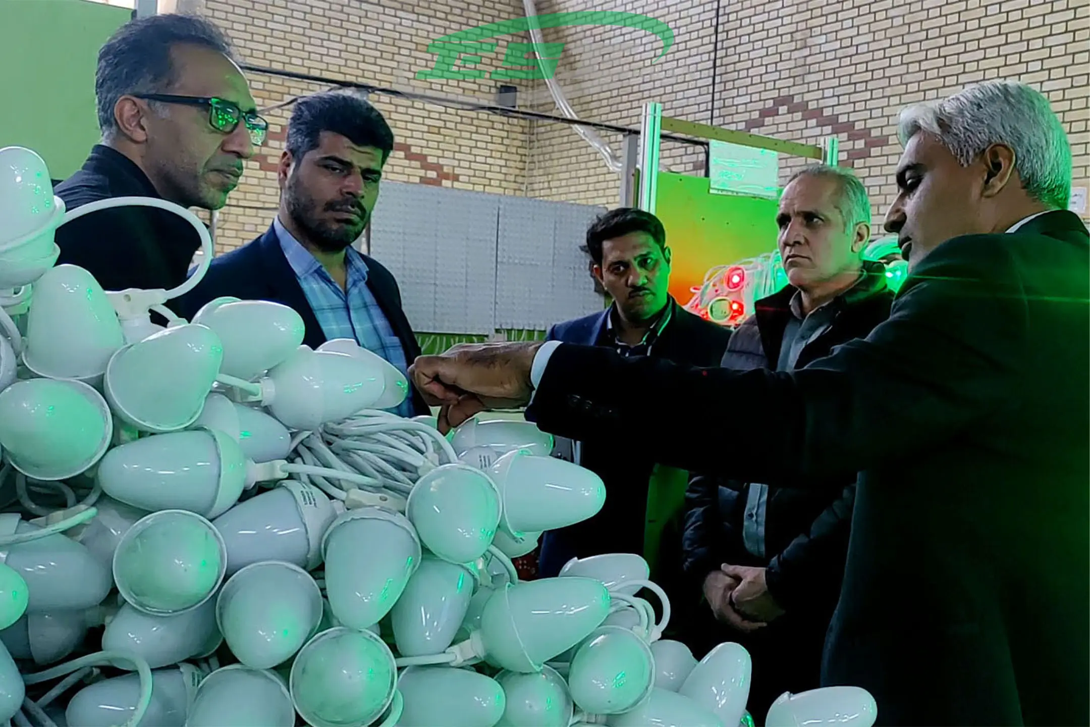 بازدیدکنندگان از شرکت عرفان صنعت اصفهان