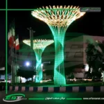 درخت نوری آرتام مخصوص نورپردازی شهری