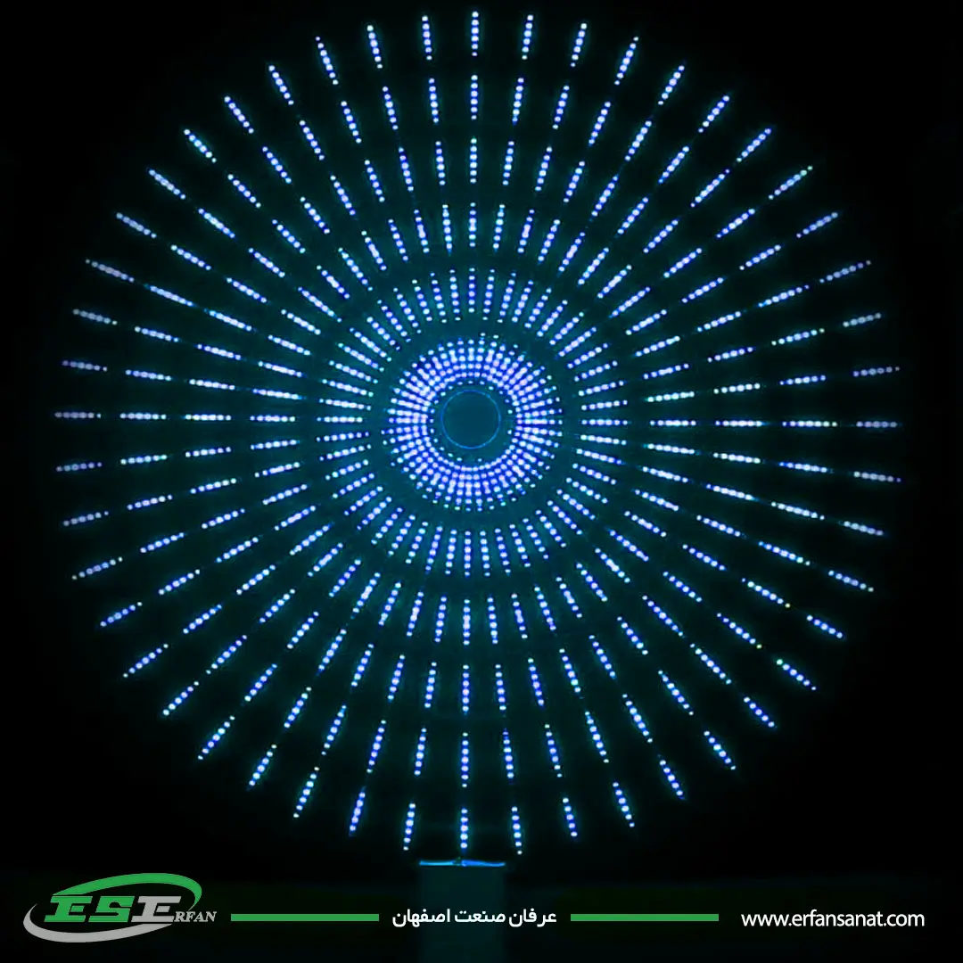 ساان لات 48 پره عرفان صنعت اصفهان برای نورپردازی شهری