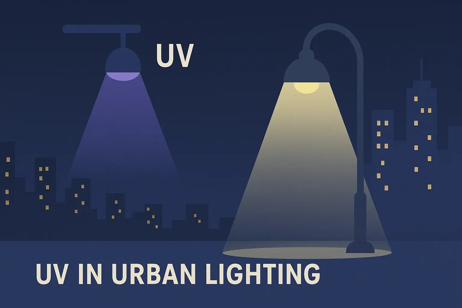 نقش اشعه UV در نورپردازی شهری
